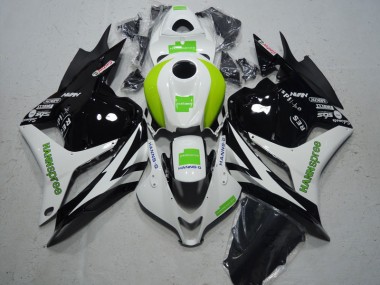 Best CBR 600 RR 2009-2012 - Nero Bianco Verde Hannspree
