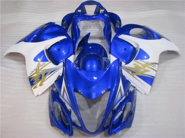 Best GSXR 1300 Hayabusa 2008-2019 - Blu Bianco