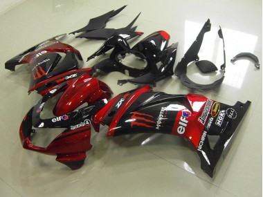 Best ZX 250R 2008-2012 - Nero Rosso Monster