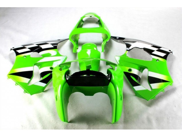 Best ZX6R 2000-2002 - Verde Nero Bianco Best ZX6R 2000-2002 - Verde Nero Bianco