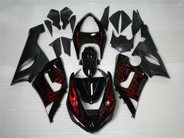 Best ZX6R 2005-2006 - Rosso Nero