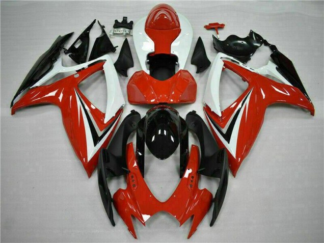 Best GSXR 600 / 750 K6 2006-2007 - Rosso Bianco