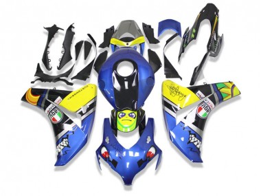 Best CBR 1000 RR 2008-2011 - Blu Squalo