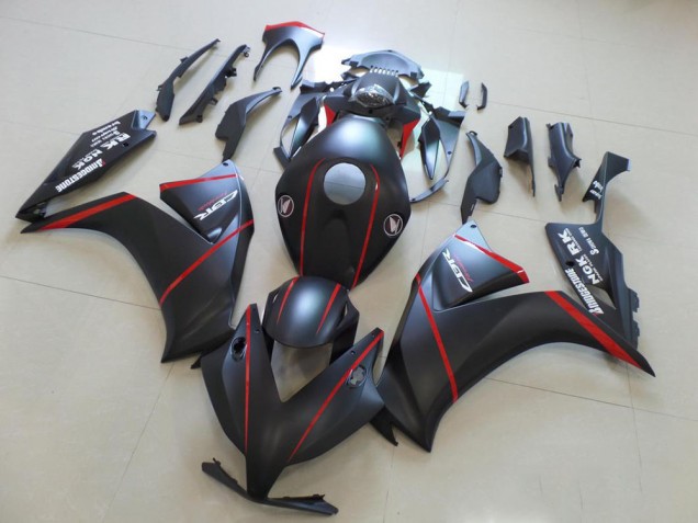 Best CBR 1000 RR 2012-2016 - Matte Bladk con Rosso Banda Best CBR 1000 RR 2012-2016 - Matte Bladk con Rosso Banda