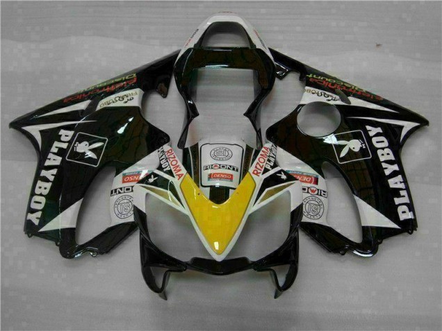 Best CBR 600 F4i 2001-2003 - Giallo Argento Nero Playboy