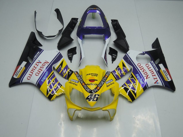 Best CBR 600 F4i 2001-2003 - Giallo Bianco Nastro Azzurro Best CBR 600 F4i 2001-2003 - Giallo Bianco Nastro Azzurro