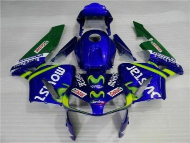 Best CBR 600 RR 2003-2004 - Blu Verde Movistar Castrol