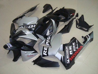 Best CBR 600 RR 2005-2006 - Nero Opaco Argento Repsol