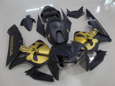 Best CBR 600 RR 2005-2006 - Nero Opaco con Oro Cranio