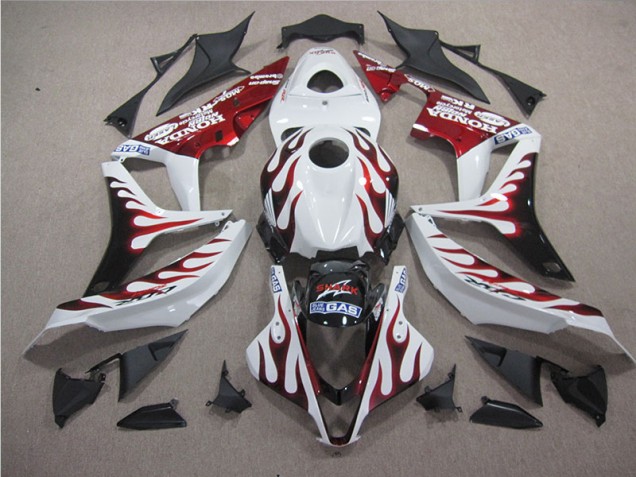 Best CBR 600 RR 2007-2008 - Bianco Rosso Fiamma Squalo