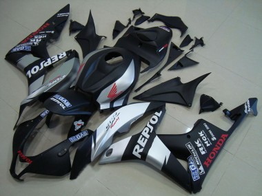 Best CBR 600 RR 2007-2008 - Nero Opaco Argento Repsol