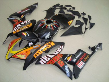 Best CBR 600 RR 2007-2008 - Nero Opaco Rossi