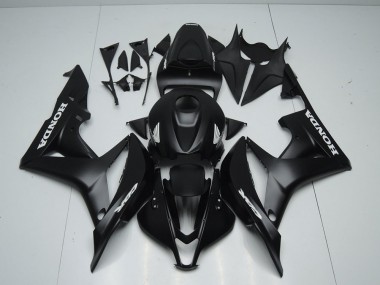 Best CBR 600 RR 2007-2008 - Nero Opaco con Bianco Adesivo