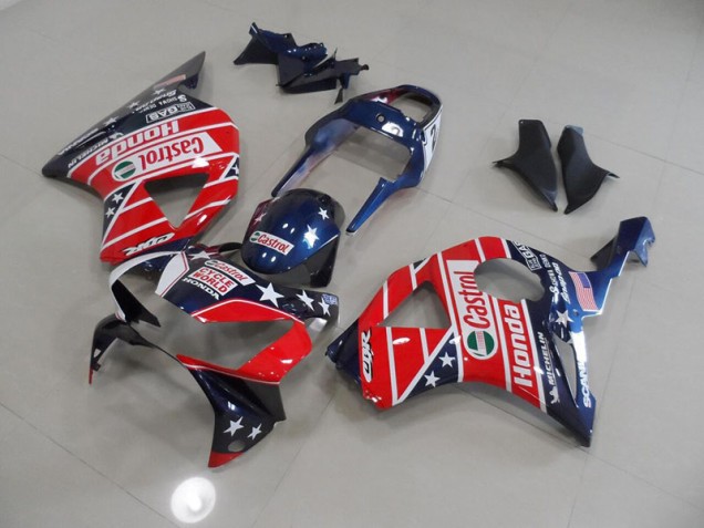 Best CBR 900 RR 954 2002-2003 - Blu Rosso Cycle World Castrol