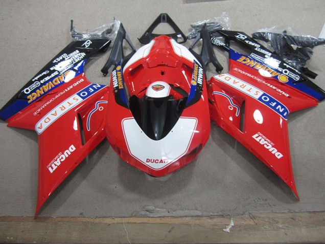 Best Ducati 1098 2007-2014 - Rosso Bianco Info Strada Best Ducati 1098 2007-2014 - Rosso Bianco Info Strada
