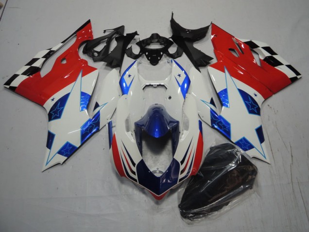 Best Ducati 1199 2011-2014 - Bianco Blu Rosso Best Ducati 1199 2011-2014 - Bianco Blu Rosso