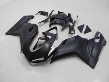 Best Ducati 848 1098 1198 2007-2014 - Nero Opaco Nero Adesivo