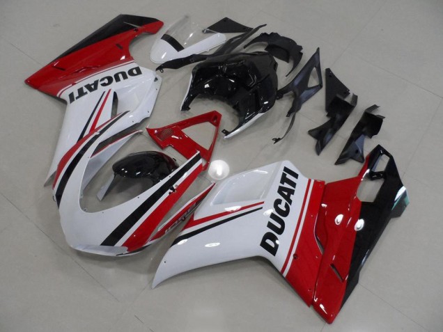 Best Ducati 848 1098 1198 2007-2014 - Rosso Bianco Nero Best Ducati 848 1098 1198 2007-2014 - Rosso Bianco Nero