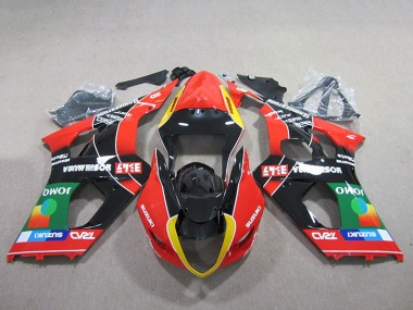 Best GSXR 1000 K3 2003-2004 - Rosso Verde Nero