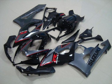 Best GSXR 1000 K5 2005-2006 - Nero Rosso Decalcomanie