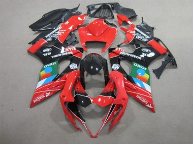 Best GSXR 1000 K5 2005-2006 - Nero Rosso Verde