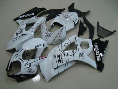 Best GSXR 1000 K7 2007-2008 - Bianco Corona