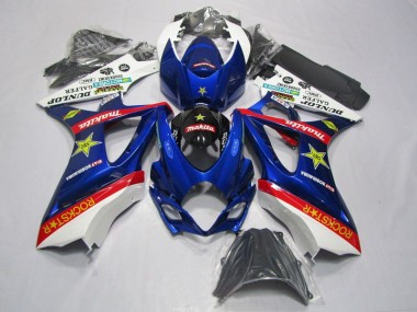 Best GSXR 1000 K7 2007-2008 - Blu Rosso Rockstar