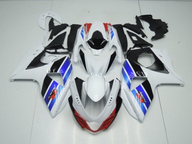 Best GSXR 1000 K9 2009-2016 - Bianco Blu Nero