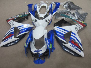 Best GSXR 1000 K9 2009-2016 - Bianco Blu Samsung