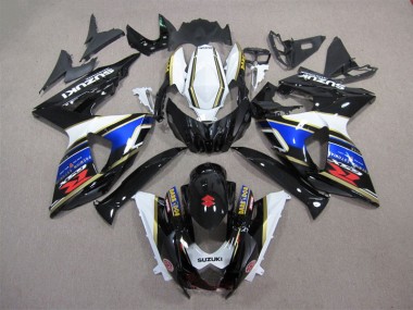 Best GSXR 1000 K9 2009-2016 - Nero Blu Bianco Dark Dog