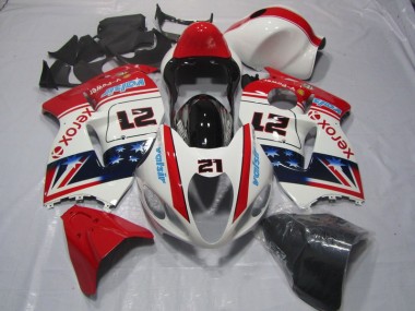 Best GSXR 1300 Hayabusa 1996-2007 - Bianco Rosso Xerox 21