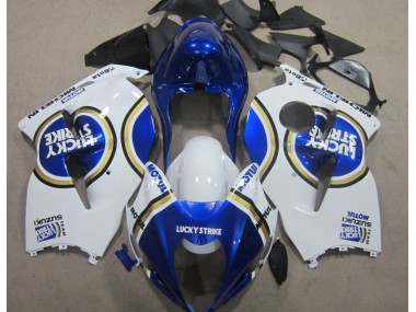 Best GSXR 1300 Hayabusa 1996-2007 - Blu Motul Bianco Lucky Strike