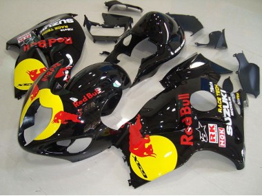 Best GSXR 1300 Hayabusa 1996-2007 - Nero Giallo Red Bull