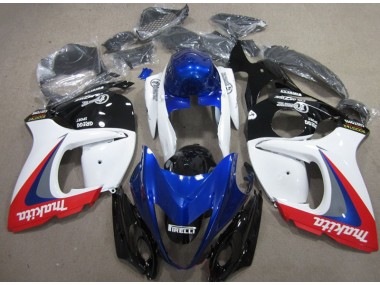 Best GSXR 1300 Hayabusa 2008-2019 - Bianco Blu Makita