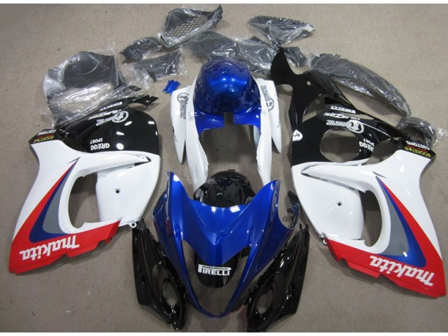 Best GSXR 1300 Hayabusa 2008-2019 - Bianco Blu Makita Best GSXR 1300 Hayabusa 2008-2019 - Bianco Blu Makita