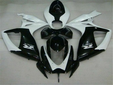 Best GSXR 600 / 750 K6 2006-2007 - Nero Bianco