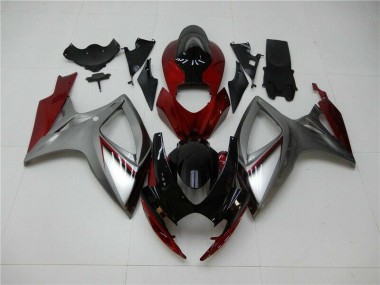 Best GSXR 600 / 750 K6 2006-2007 - Rosso Argento