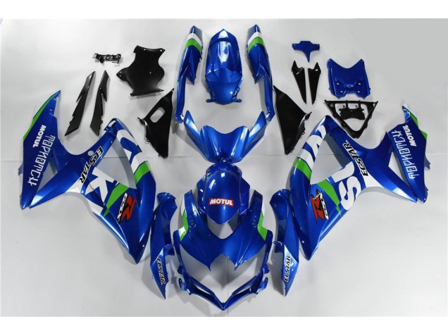 Best GSXR 600 / 750 K8 2008-2010 - Blu Bianco Verde Best GSXR 600 / 750 K8 2008-2010 - Blu Bianco Verde