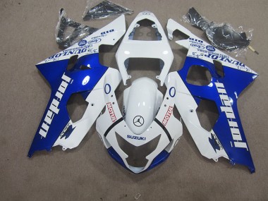 Best GSXR 600 K4 2004-2005 - Bianco Blu Motul