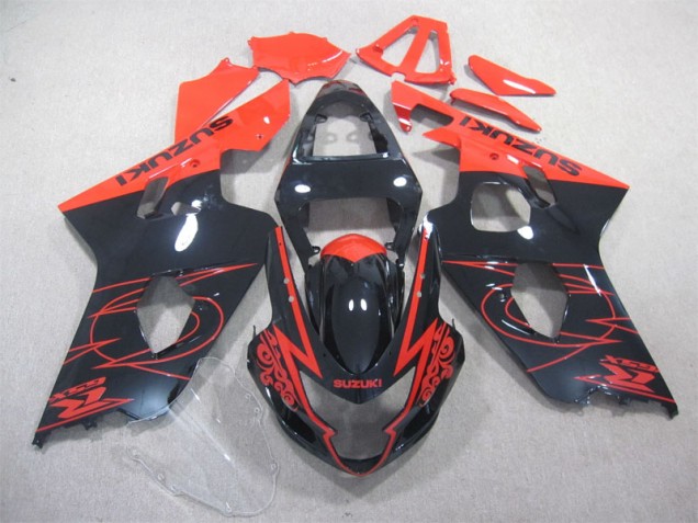 Best GSXR 600 K4 2004-2005 - Nero Rosso Best GSXR 600 K4 2004-2005 - Nero Rosso