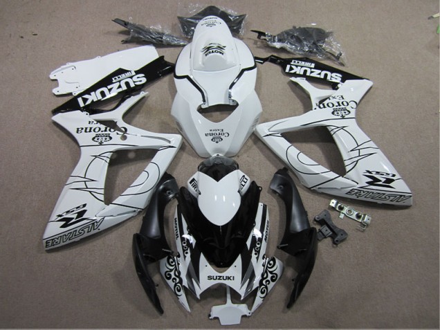 Best GSXR 600 K6 2006-2007 - Bianco Nero Corona Extra Best GSXR 600 K6 2006-2007 - Bianco Nero Corona Extra