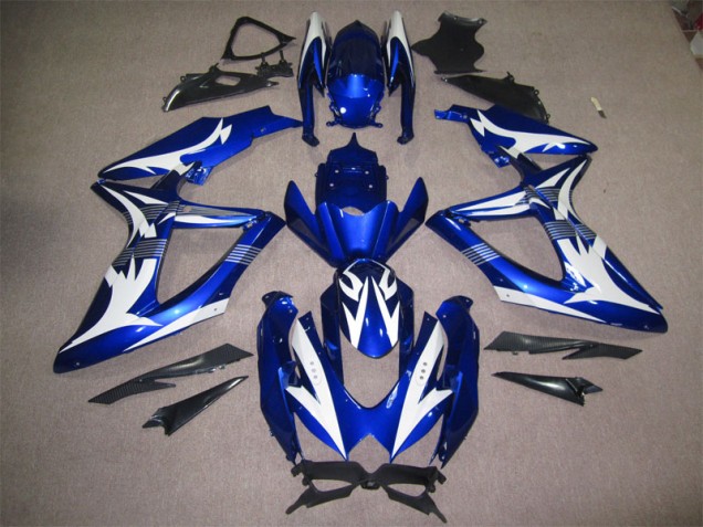 Best GSXR 600 K8 2008-2010 - Blu Bianco