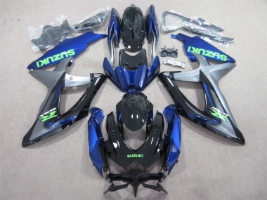 Best GSXR 600 K8 2008-2010 - Blu Verde Decal
