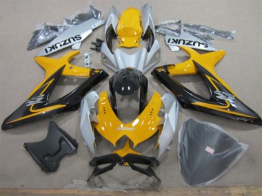 Best GSXR 600 K8 2008-2010 - Giallo Bianco Nero