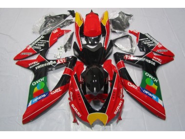 Best GSXR 600 K8 2008-2010 - Rosso Nero Jomo