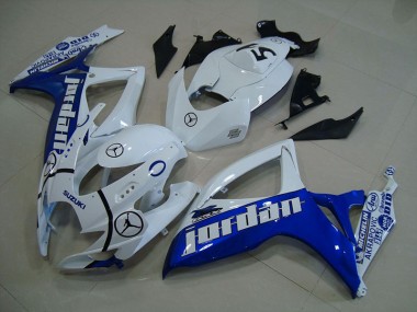 Best GSXR 750 K6 2006-2007 - Blu Bianco Jordan