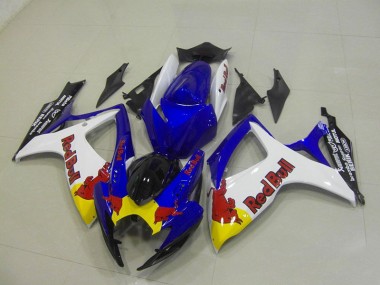 Best GSXR 750 K6 2006-2007 - Blu Bianco Red Bull