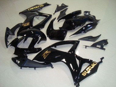 Best GSXR 750 K6 2006-2007 - Nero Oro Decal