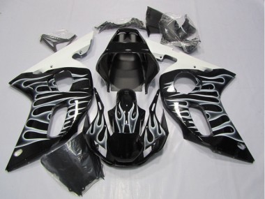 Best R6 1998-2002 - Nero Bianco Fiamma