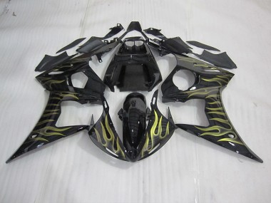 Best R6 2003-2005 - Nero con Giallo Fiamma